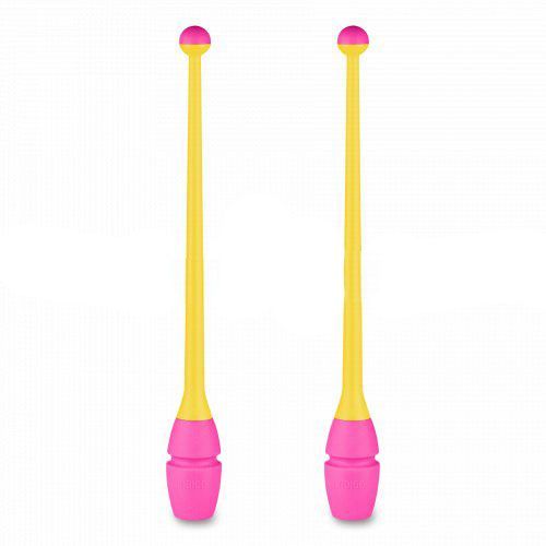 Булавы гимнастические сборные "INDIGO" 36см