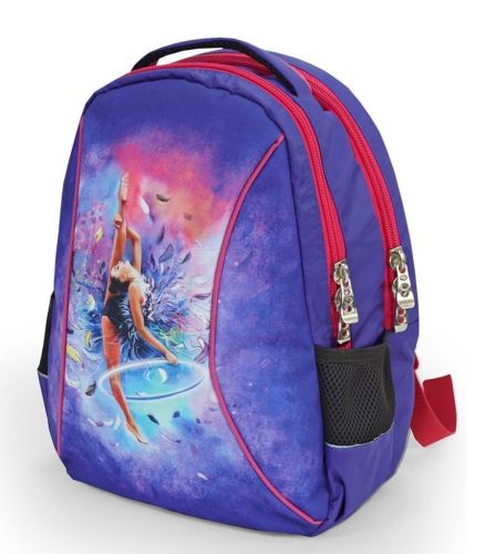 Рюкзак для гимнастики "Гимнастка с перьями"