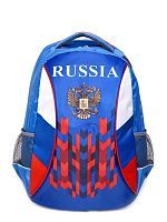 Рюкзак триколор синий «Герб» из коллекции Россия