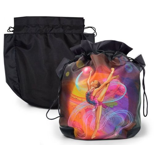 Чехол для мяча "Гимнастка с мячами"