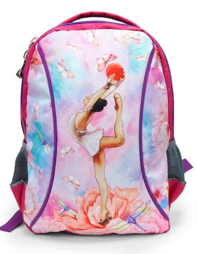 Рюкзак для гимнастики "Гимнастка с мячом"