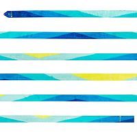 Лента "Chacott" со смещенным градиентом