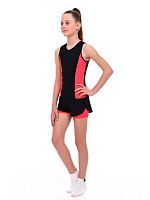 Шорты двойные с сеткой из яркой коллекции