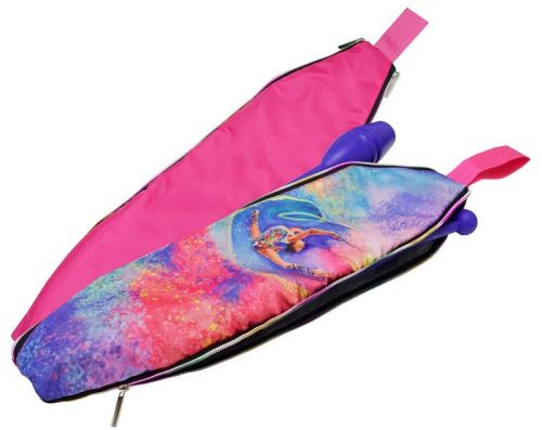 Чехол для гимнастических булав "Гимнастка в шпагате"