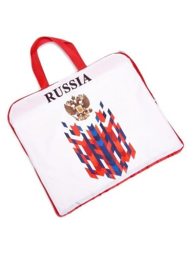 Красно-белый портплед "Герб" из коллекции Россия Красно-белый портплед "Герб" из коллекции Россия