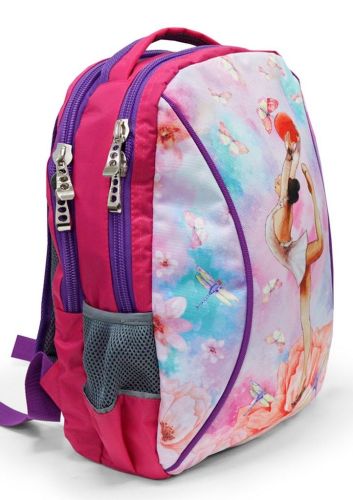 Рюкзак для гимнастики "Гимнастка с обручем" фото 2 Рюкзак для гимнастики "Гимнастка с обручем" фото 2