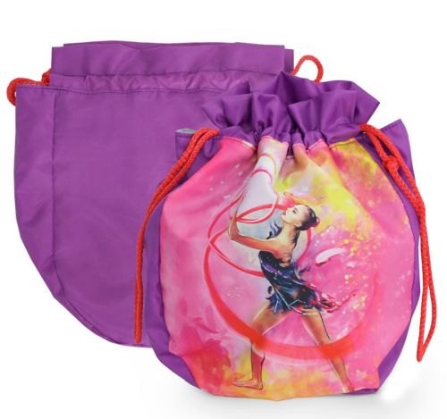 Чехол для мяча "Гимнастка с лентой" Чехол для мяча "Гимнастка с лентой"