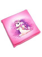 Розовая подушка для растяжки "Единорог"