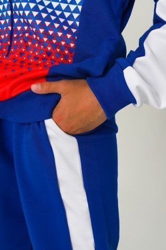 Спортивный костюм Триколор со вставками фото 3 Спортивный костюм Триколор со вставками фото 3