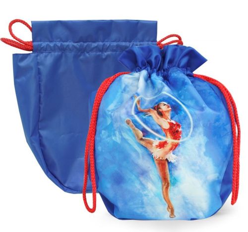 Чехол для мяча "Гимнастка с обручем"