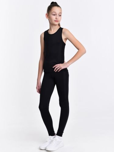 Лосины со вставками из сетки (хлопок)