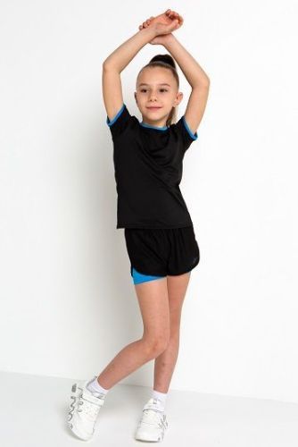 Шорты двойные с сеткой из яркой коллекции Шорты двойные с сеткой из яркой коллекции