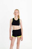 Топ с окантовкой из яркой коллекции (хлопок)