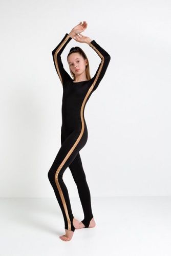 Комбинезон из коллекции "Gold" с длинным рукавом и штанинами с пяткой Комбинезон из коллекции "Gold" с длинным рукавом и штанинами с пяткой