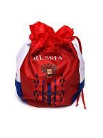 Чехол для мяча "Герб" красный триколор из коллекции Россия