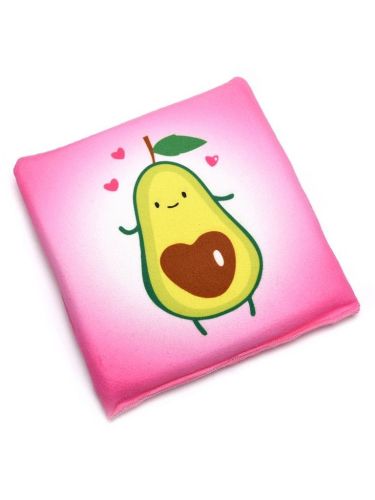 Розовая подушка для растяжки "Авокадо" Розовая подушка для растяжки "Авокадо"