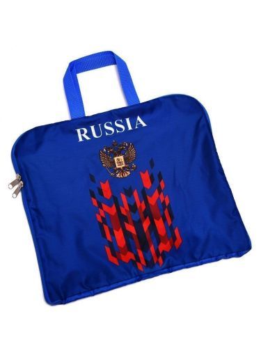 Синий портплед "Герб" из коллекции Россия Синий портплед "Герб" из коллекции Россия