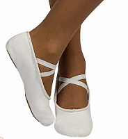 Балетки Пируэт с резинкой и шнурком
