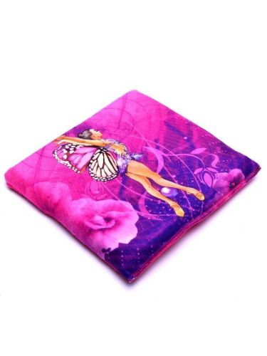 Фиолетовая подушка для растяжки "Гимнастка" Фиолетовая подушка для растяжки "Гимнастка"