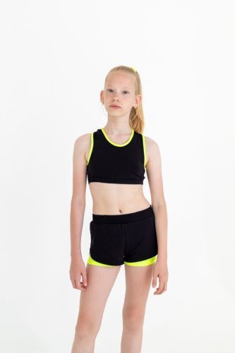 Топ с окантовкой из яркой коллекции (хлопок) Топ с окантовкой из яркой коллекции (хлопок)