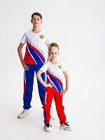Футболка с сублимационной печатью из коллекции Россия