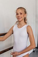 Купальник на широких лямках из базовой коллекции(хлопок)