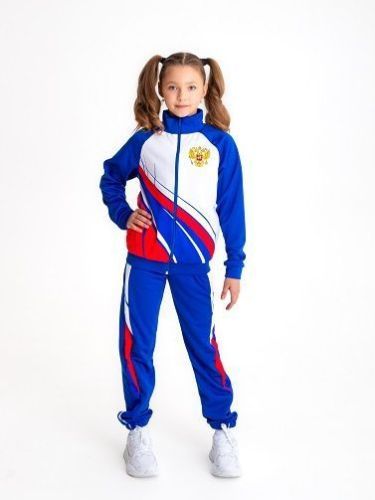 Спортивный костюм с сублимационной печатью из коллекции Россия Спортивный костюм с сублимационной печатью из коллекции Россия